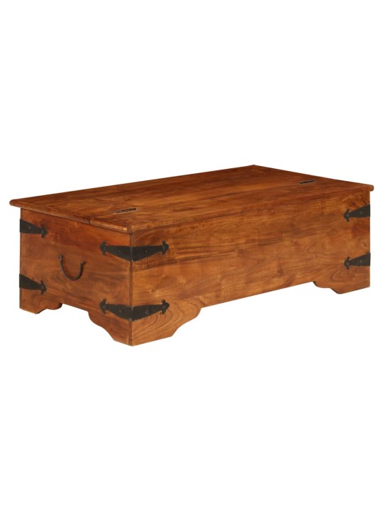 Konferenční stolek akácie s medovým povrchem 110 x 55 x 35 cm