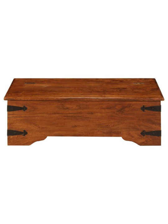 Konferenční stolek akácie s medovým povrchem 110 x 55 x 35 cm