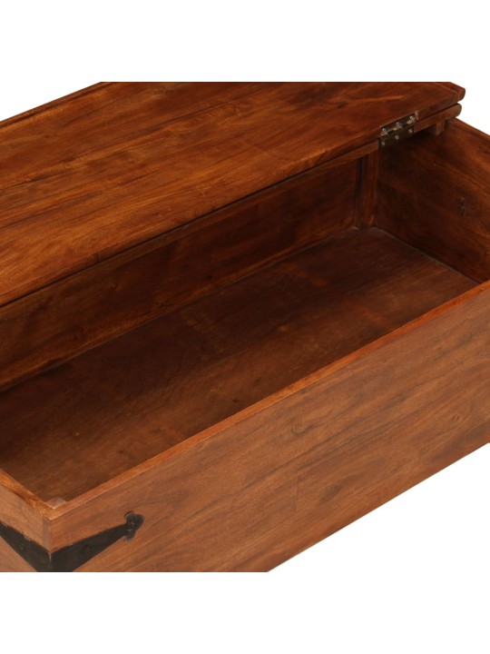 Konferenční stolek akácie s medovým povrchem 110 x 55 x 35 cm