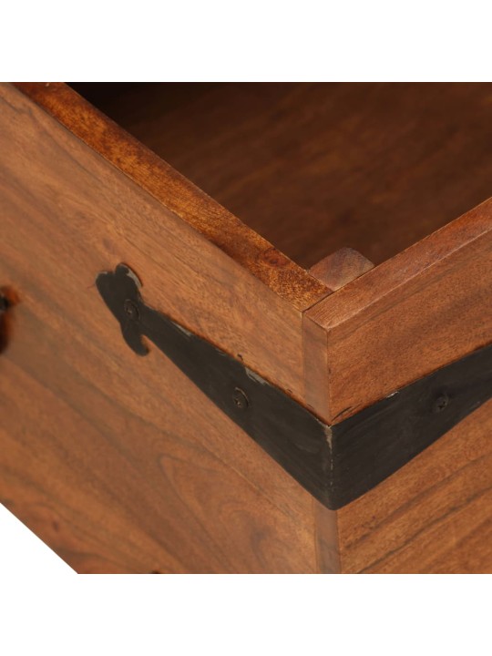 Konferenční stolek akácie s medovým povrchem 110 x 55 x 35 cm