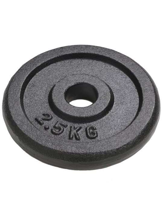 Kotouče na činky 8 ks 8x 2,5 kg litina
