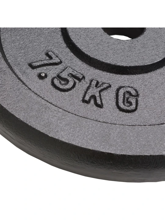 Kotouče na činky 4 ks 4x 7,5 kg litina