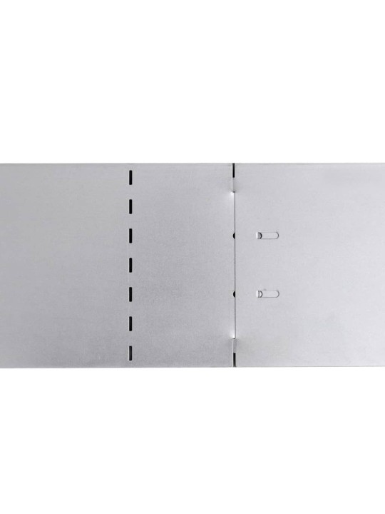 Trávní lem 15 ks pozinkovaná ocel 100 x 20 cm