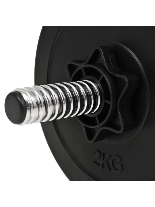 14dílná sada činek 20 kg
