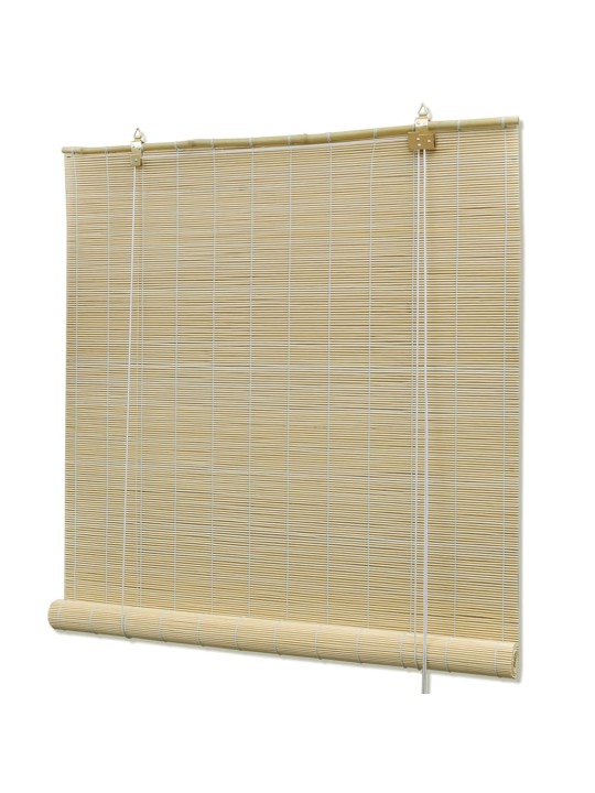 Bambusová roleta 80 x 220 cm přírodní