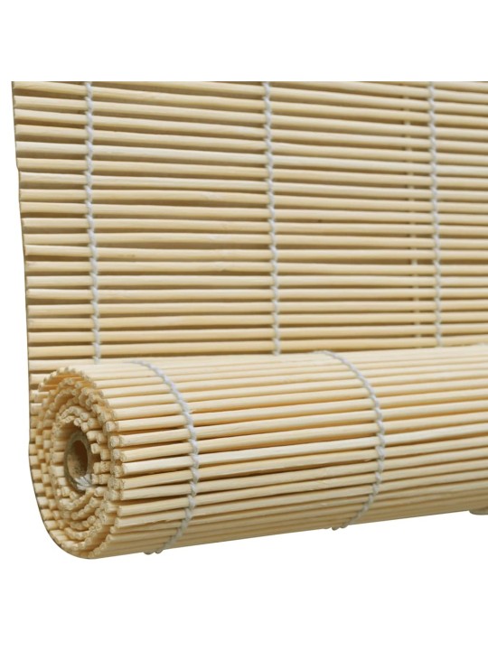 Bambusová roleta 80 x 220 cm přírodní