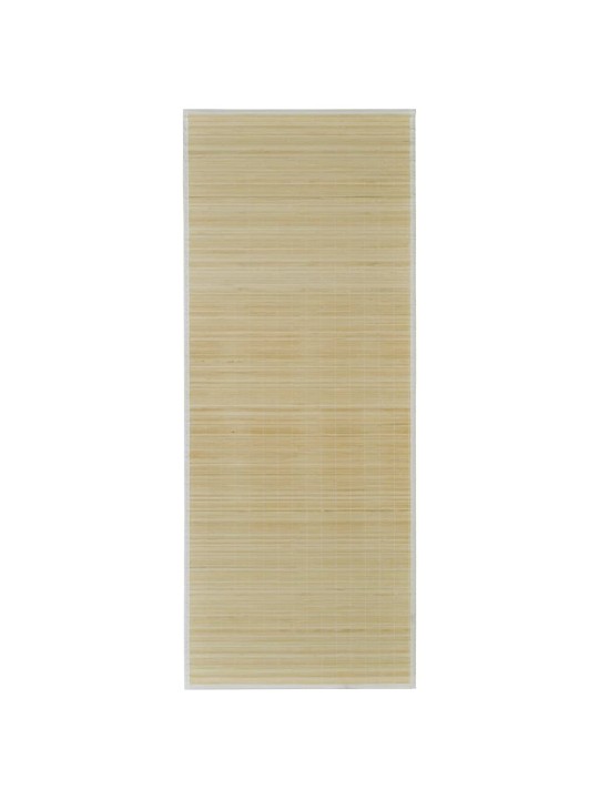 Koberec bambus 100 x 160 cm přírodní