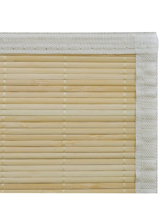 Koberec bambus 160 x 230 cm přírodní