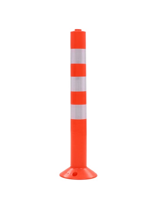 Zahrazovací sloupky k řízení dopravy 5 ks plast 75 cm