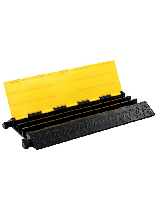 Kabelový ochranný most 3 kanálky gumový 93 cm