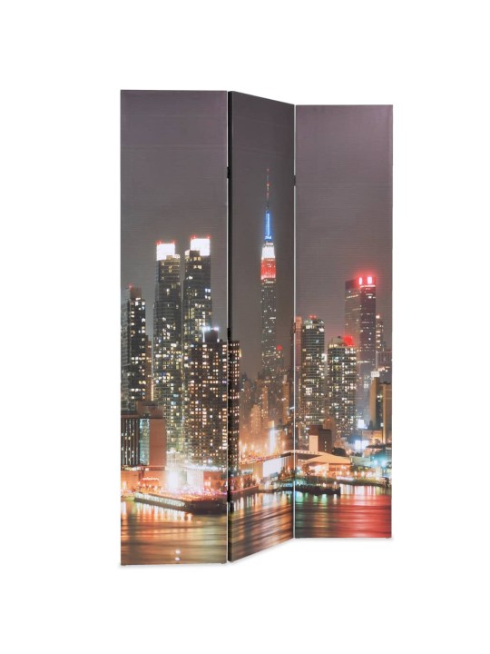 Skládací paraván 120 x 170 cm New York by Night