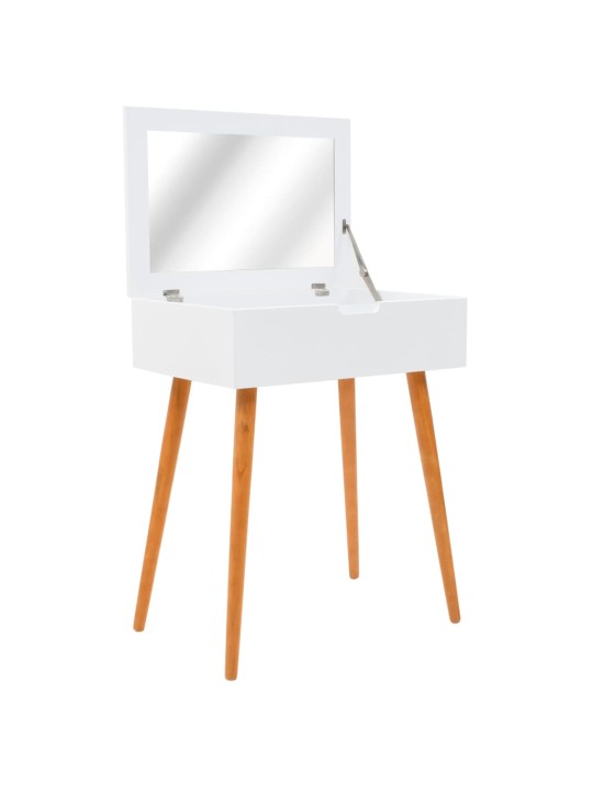 Toaletní stolek se zrcadlem MDF 60 x 40 x 75 cm