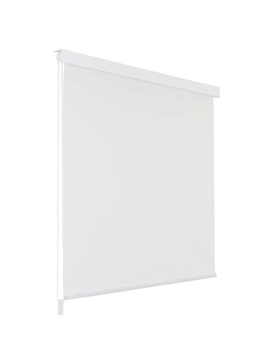 Sprchová roleta 80 x 240 cm bílá