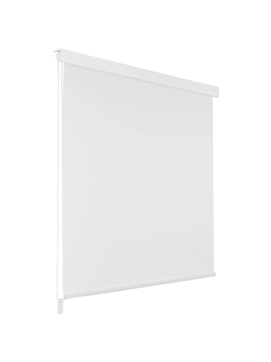 Sprchová roleta 100 x 240 cm bílá