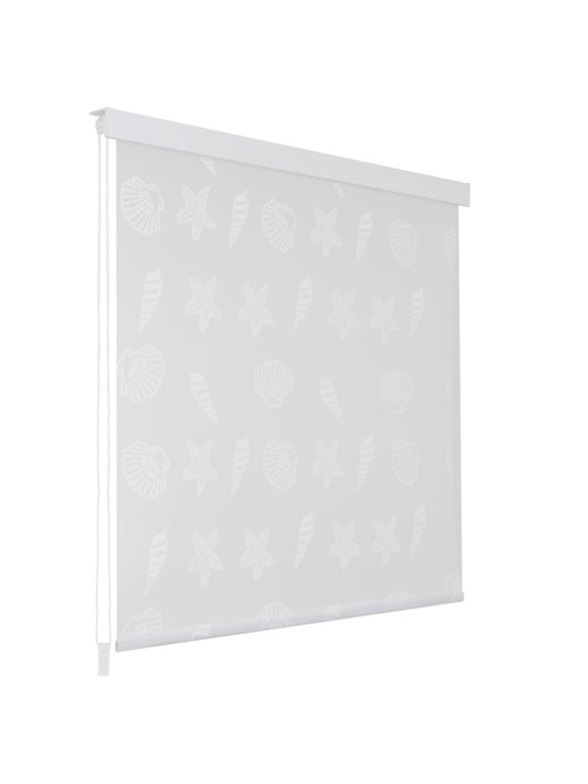 Sprchová roleta 80 x 240 cm vzor mořské hvězdice