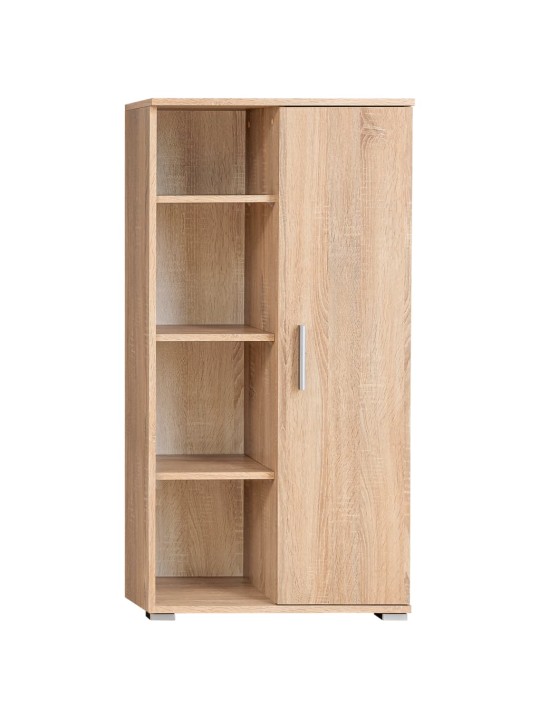 Obývací stěna s LED osvětlením dub sonoma
