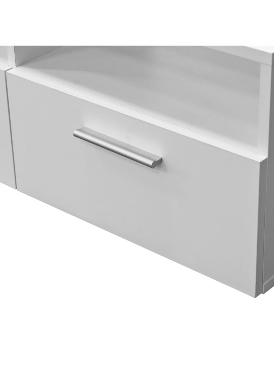 TV skříňky 2 ks kompozitní dřevo 95 x 35 x 36 cm bílé