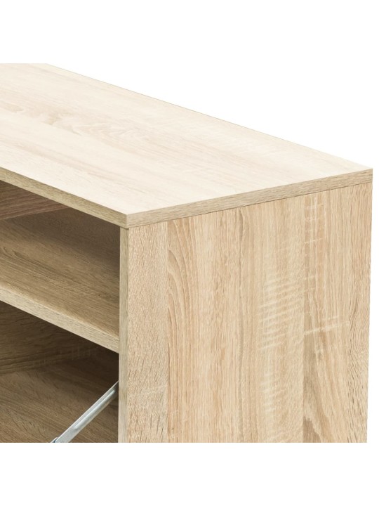TV skříňky 2 ks kompozitní dřevo 95 x 35 x 36 cm dub