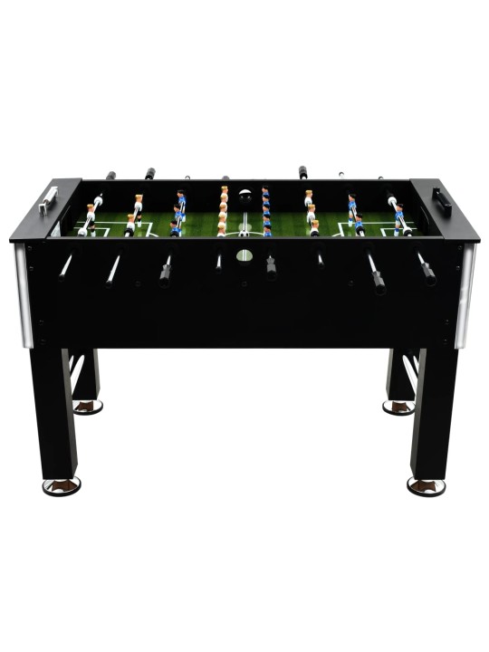 Stolní fotbal ocel 60 kg 140x74,5x87,5 cm černý