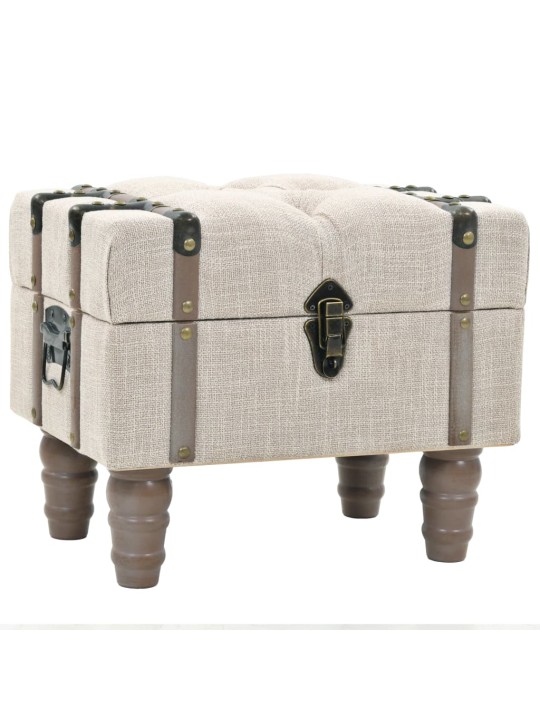 Sada úložných lavic 3 kusy masivní dřevo a ocel 112x37x45 cm
