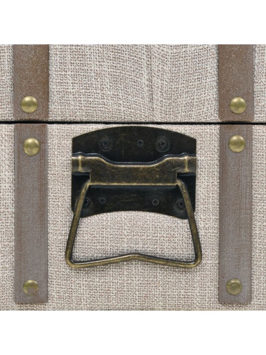 Úložná lavice masivní dřevo a ocel 111 x 34 x 37 cm