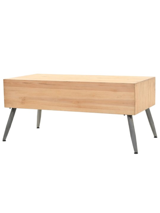 Konferenční stolek masivní jedlové dřevo 115 x 55 x 50 cm