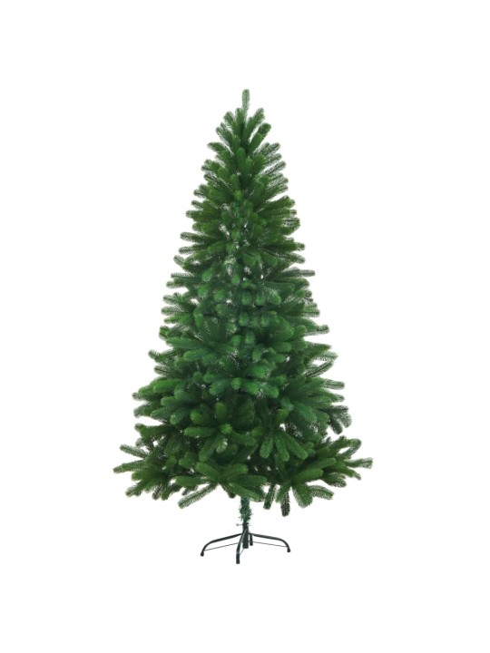 Umělý vánoční stromek s realistickým jehličím 150 cm zelený