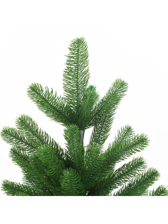 Umělý vánoční stromek s realistickým jehličím 150 cm zelený