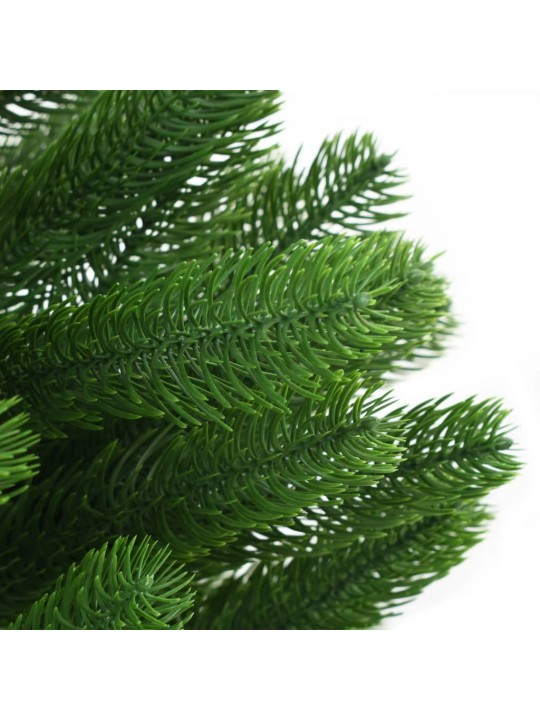 Umělý vánoční stromek s realistickým jehličím 150 cm zelený