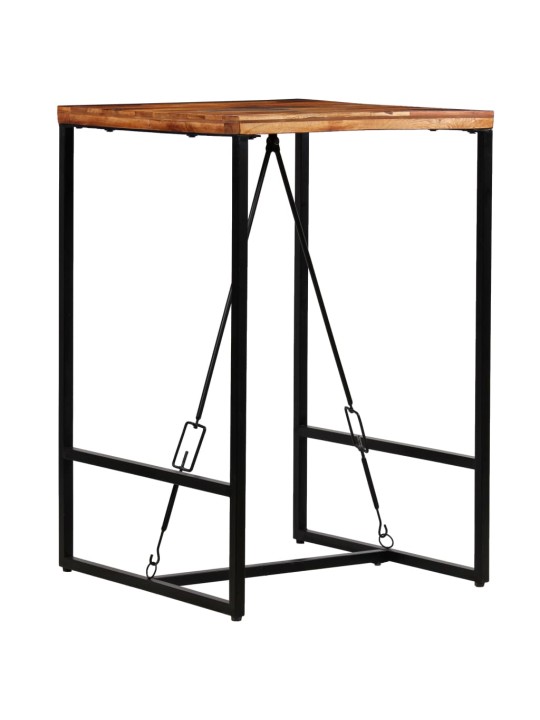 Barový stůl masivní recyklované dřevo 70 x 70 x 106 cm