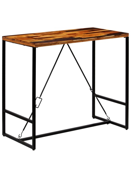 Barový stůl masivní recyklované dřevo 120 x 60 x 106 cm