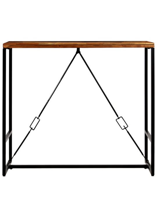 Barový stůl masivní recyklované dřevo 120 x 60 x 106 cm