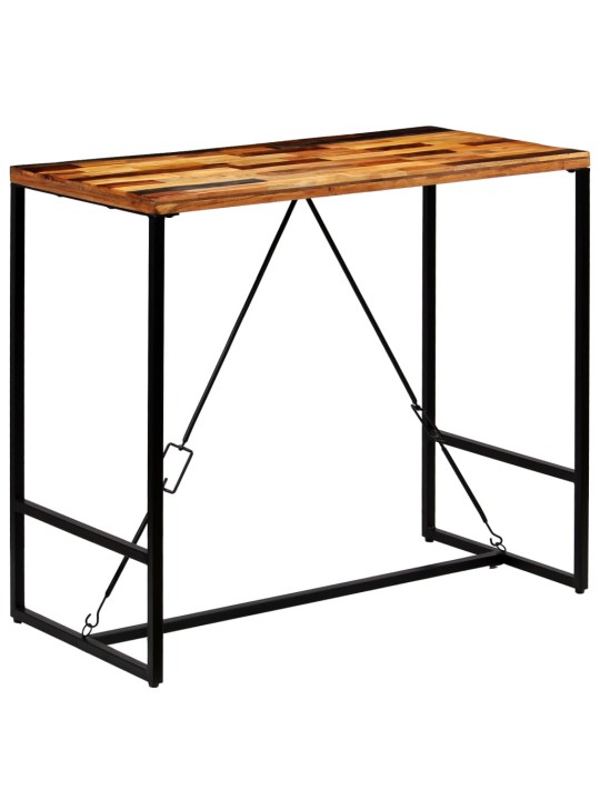 Barový stůl masivní recyklované dřevo 120 x 60 x 106 cm