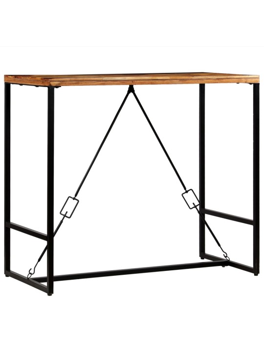 Barový stůl masivní recyklované dřevo 120 x 60 x 106 cm