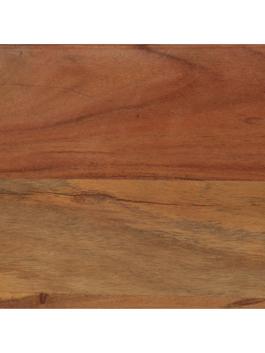 Jídelní stůl masivní akáciové dřevo a ocel 120 x 60 x 76 cm