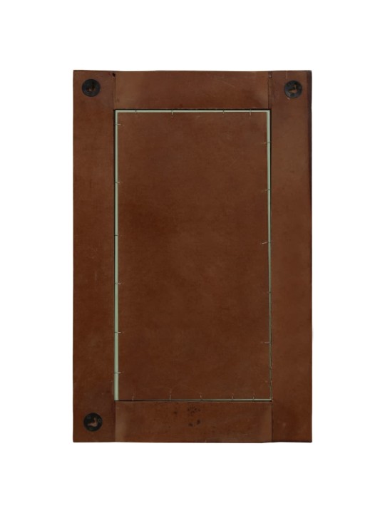 Zrcadlo masivního recyklované dřevo 50 x 80 cm