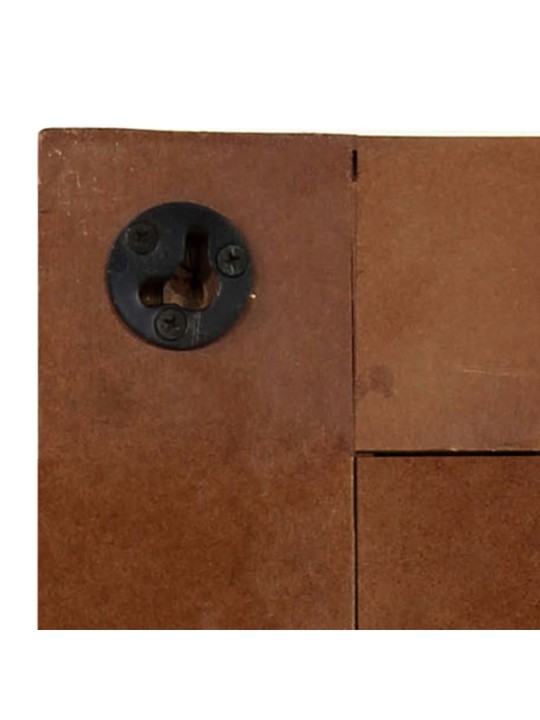 Zrcadlo masivního recyklované dřevo 50 x 80 cm