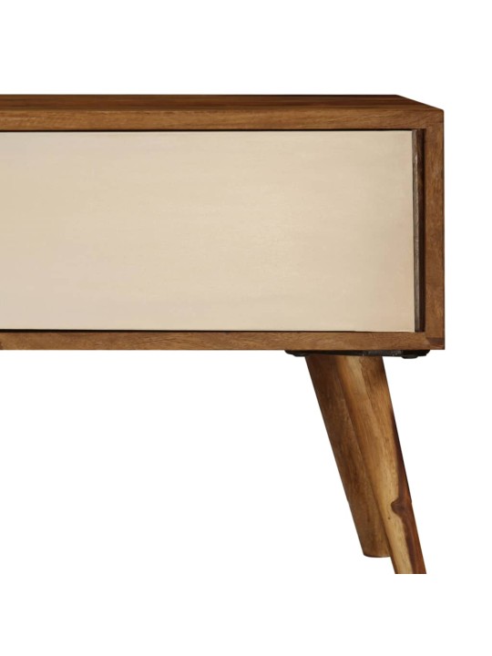 TV stolek 140 x 30 x 40 cm masivní akáciové dřevo