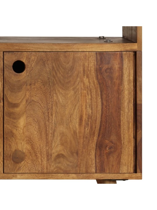 Příborník 118 x 35 x 70 cm masivní akáciové dřevo