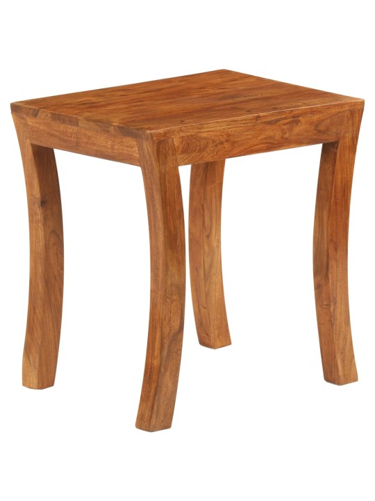 Sada hnízdových stolků 3 ks masivní akácie 50x35x50 cm hnědá