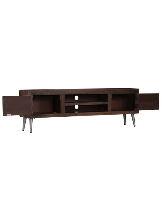 TV stolek masivní recyklované dřevo 140 x 30 x 45 cm