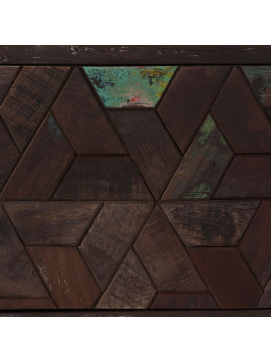 TV stolek masivní recyklované dřevo 140 x 30 x 45 cm