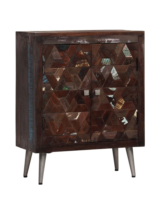 Příborník masivní recyklované dřevo 60 x 30 x 76 cm