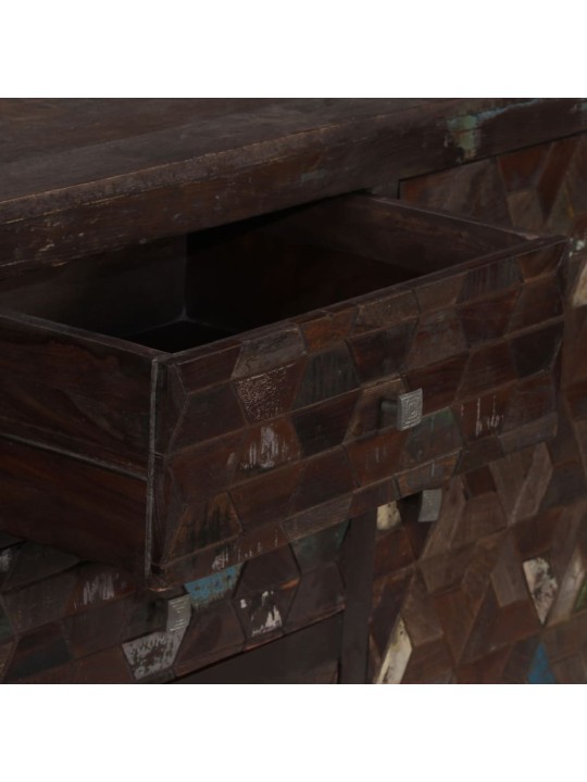 Příborník masivní recyklované dřevo 160 x 40 x 80 cm
