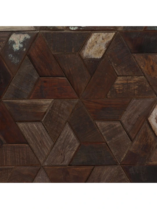 Příborník masivní recyklované dřevo 160 x 40 x 80 cm