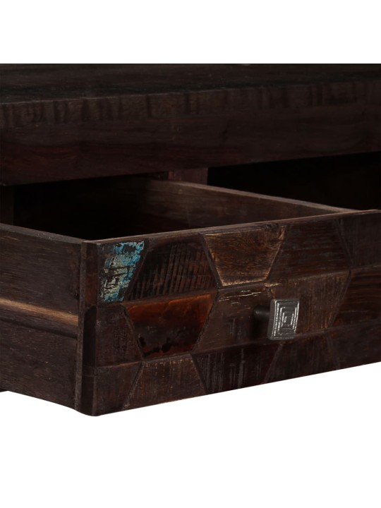 Konferenční stolek masivní recyklované dřevo 100 x 60 x 35 cm
