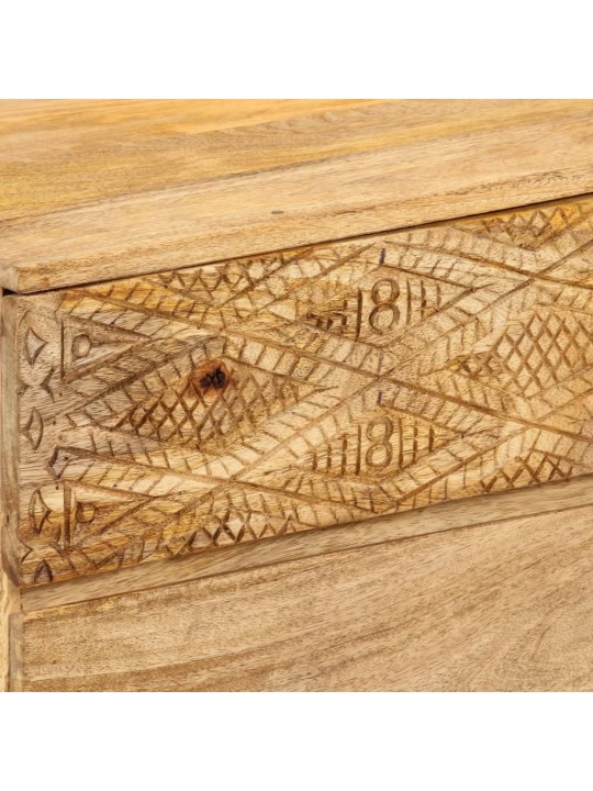 TV stolek masivní mangovníkové dřevo 110 x 30 x 40 cm