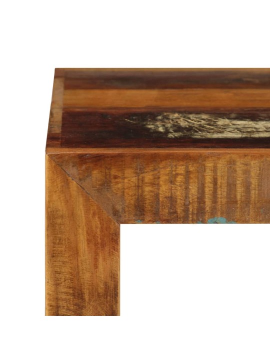 Stolička 40 x 30 x 40 cm masivní recyklované dřevo