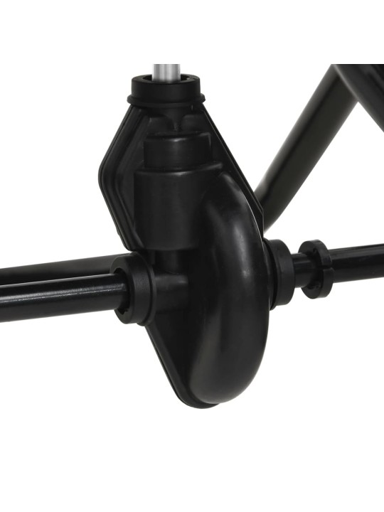 Ručně tlačené rozmetadlo soli PVC a ocel 92 x 46 x 70 cm 15 L