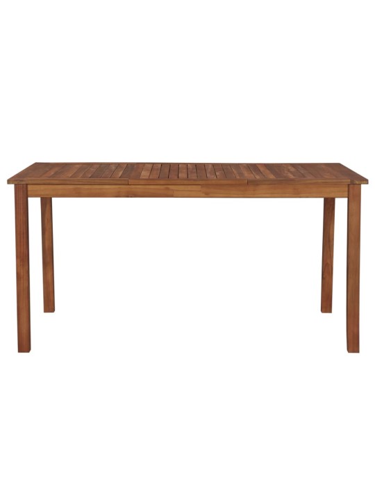 Zahradní stůl 150 x 90 x 74 cm masivní akáciové dřevo